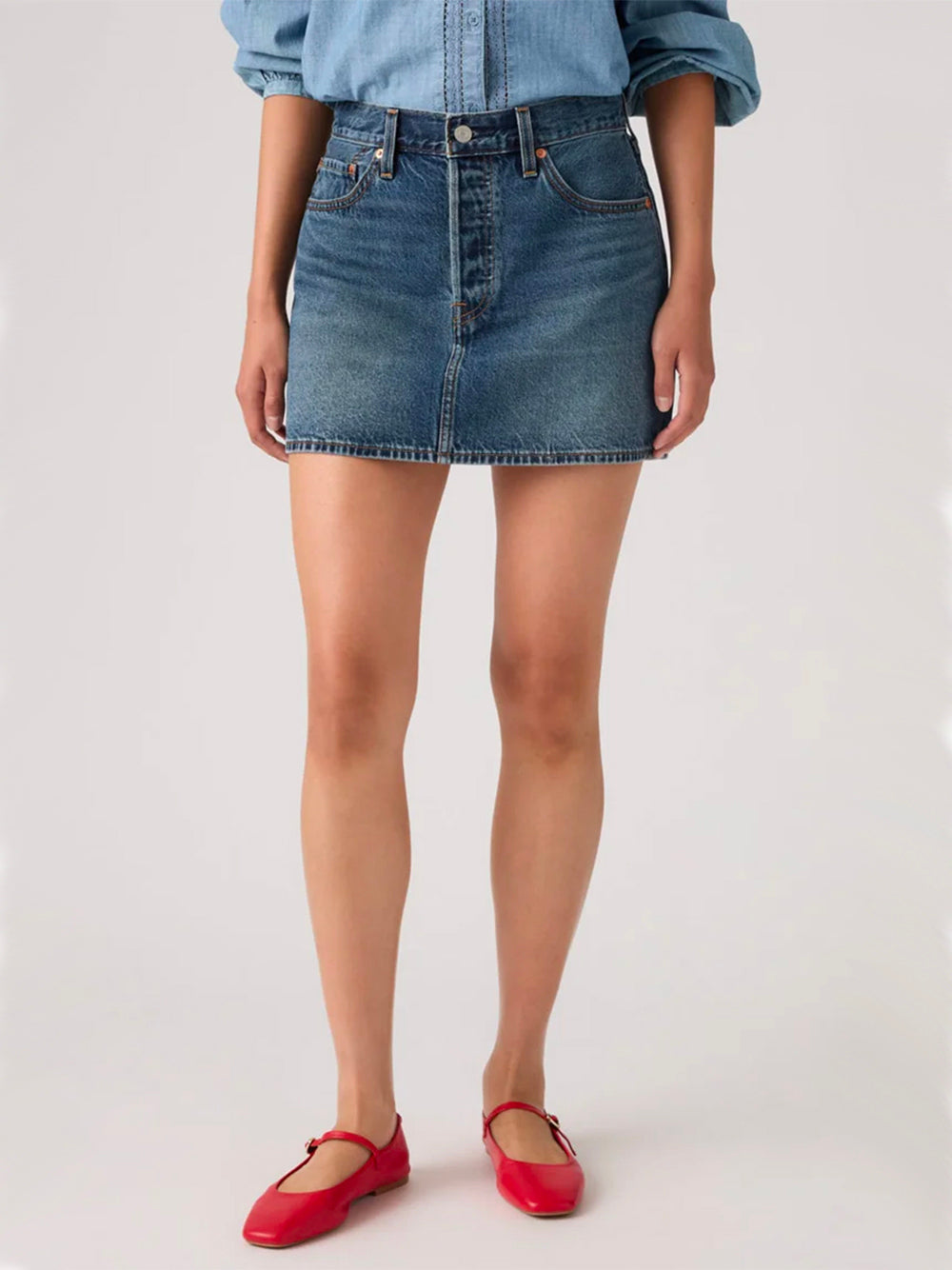 LEVI`S®-ICON SKIRT-A4694.0084 PHOENIX RISING SKIRT