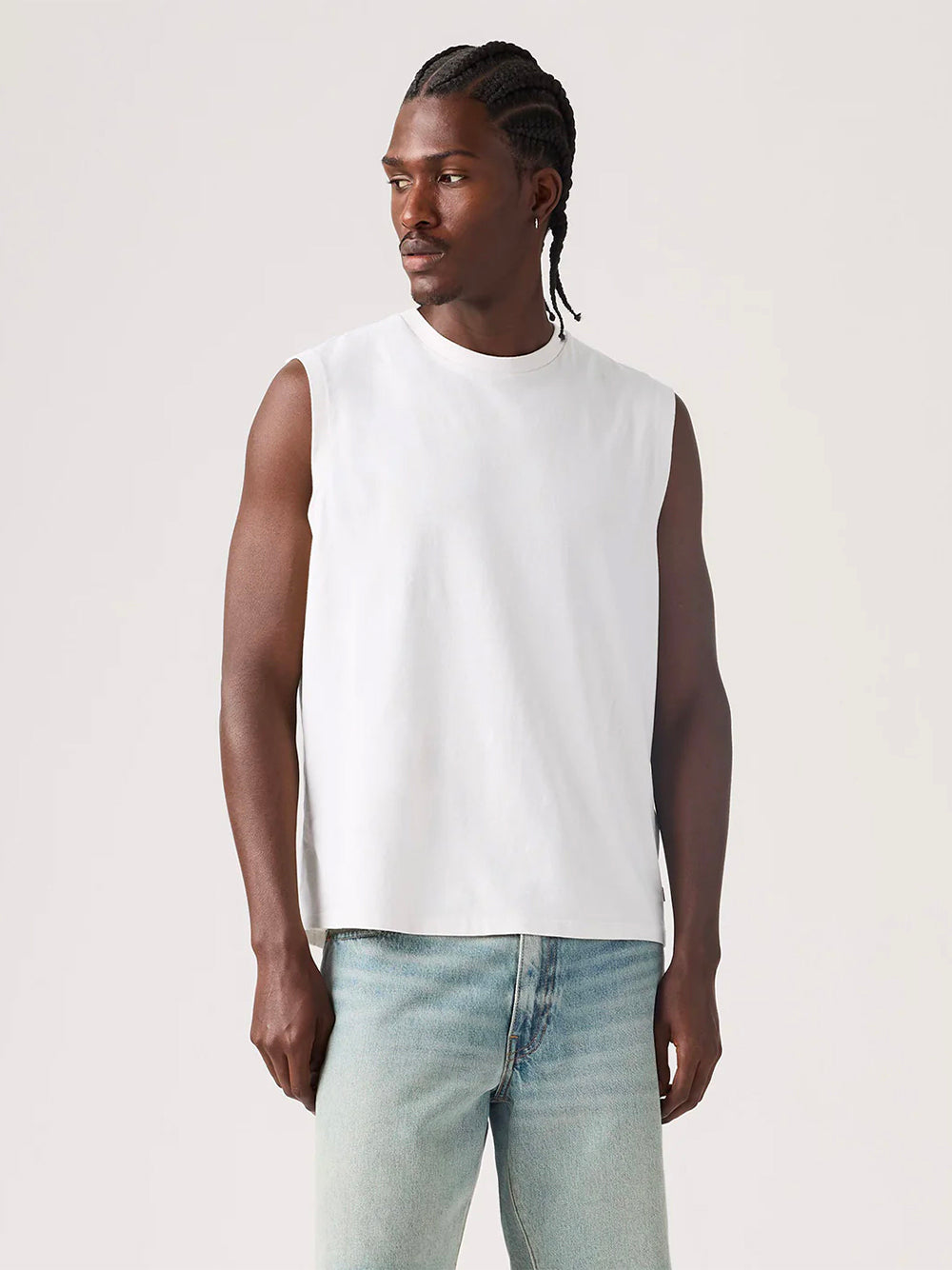 LEVI`S®-NG MUSCLE TANK-004V1.0005 BRIGHT WHITE
