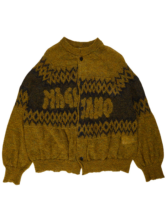 MAGLIANO-CHRISTMAS SWEATER-MGFW25SW03883 RAVE YELLOW