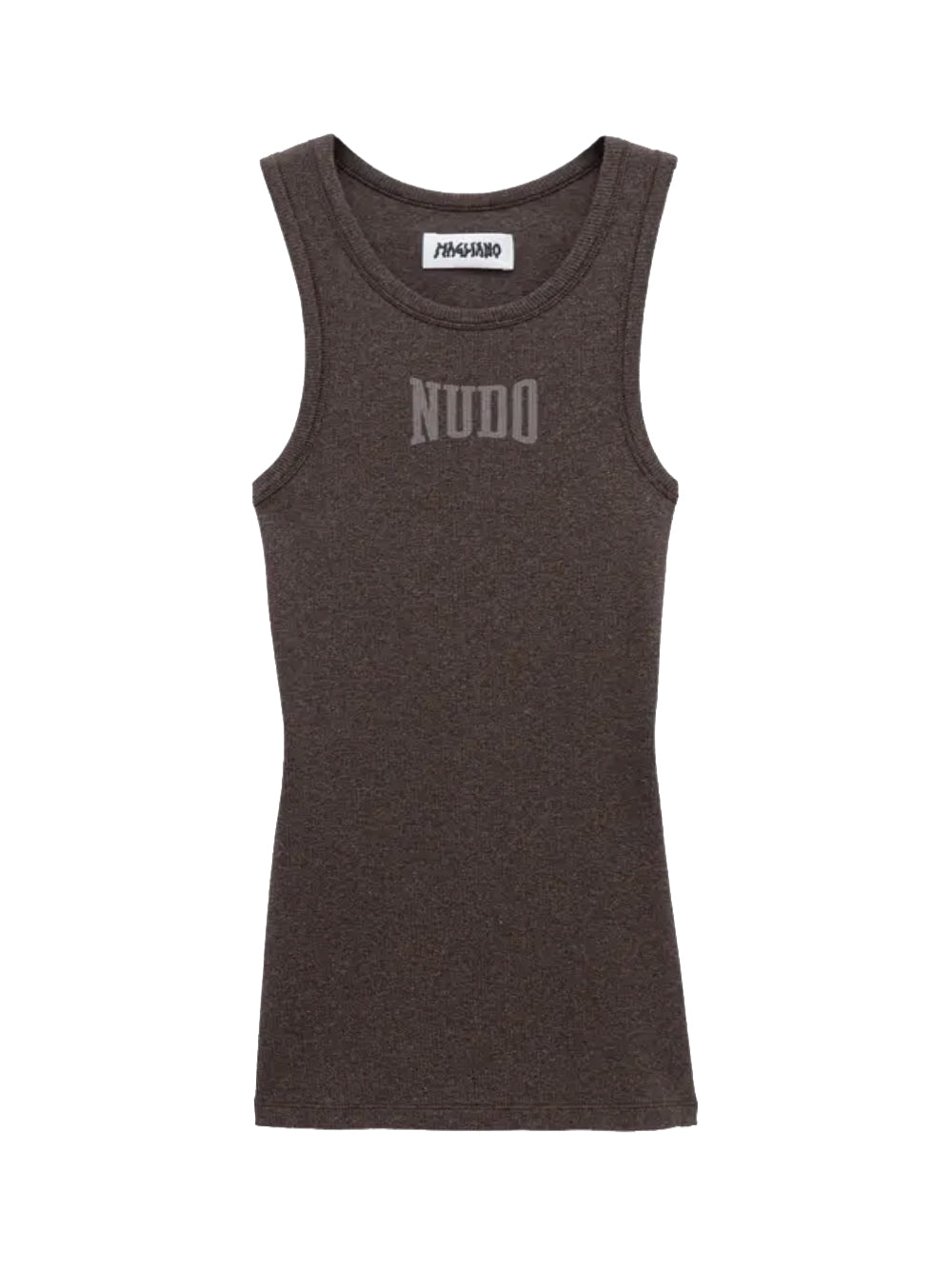 MAGLIANO-NUDO CANOTTA-MGSS26TT02876 27 BROWN MELANGE
