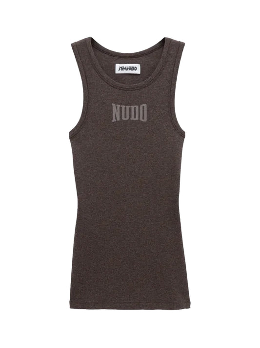 MAGLIANO-NUDO CANOTTA-MGSS26TT02876 27 BROWN MELANGE