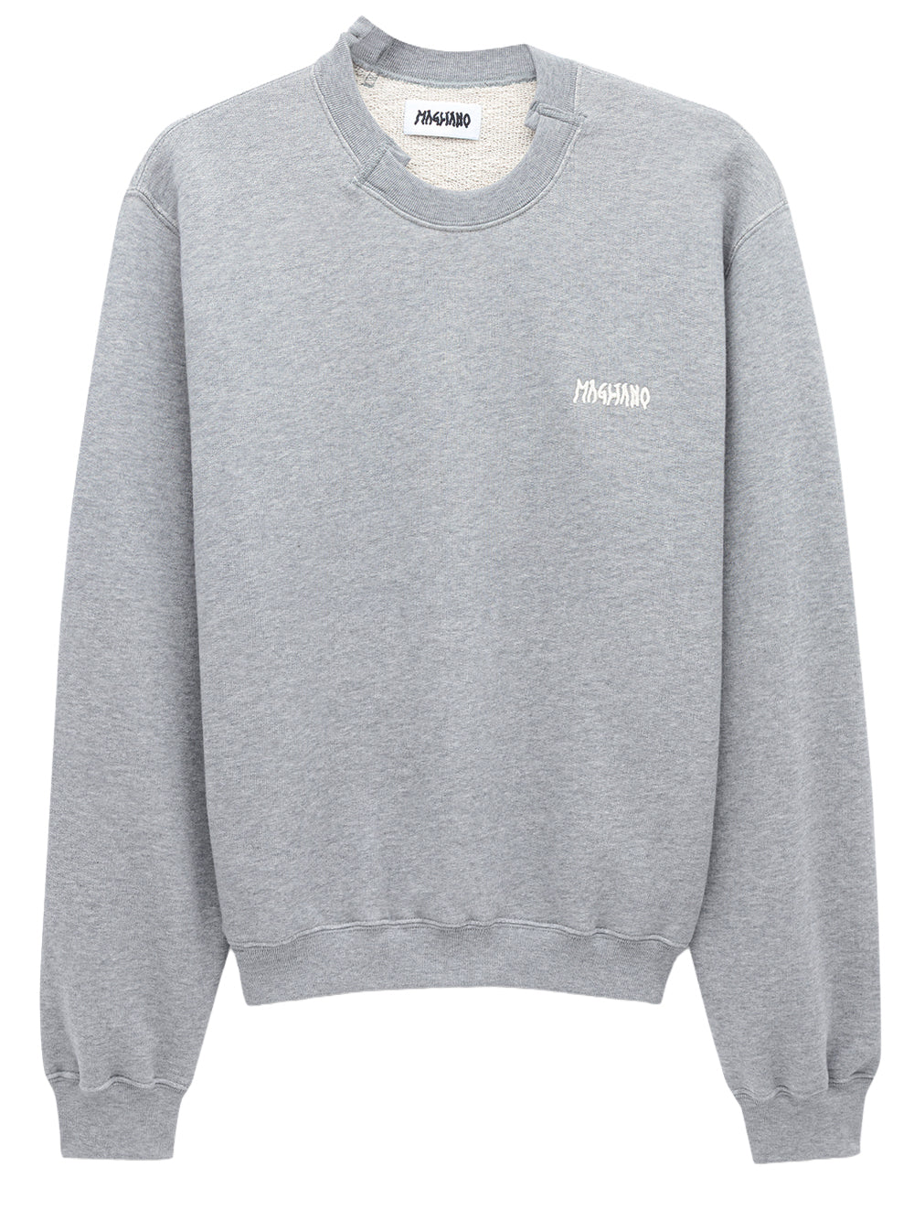 MAGLIANO-PROVINCIA SWEAT SHIRT-MGSS26ST02012 57 GREY MELANGE