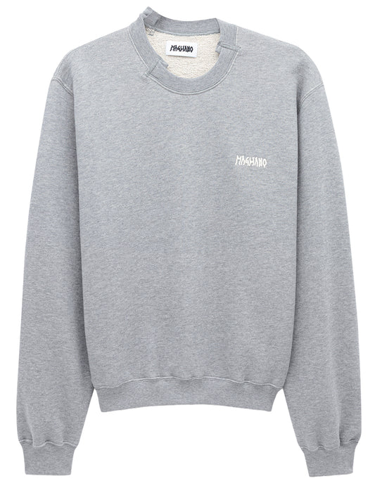 MAGLIANO-PROVINCIA SWEAT SHIRT-MGSS26ST02012 57 GREY MELANGE