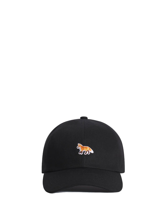 MAISON KITSUNÉ-BABY FOX CAP-OW06109WB0026 P199 BLACK