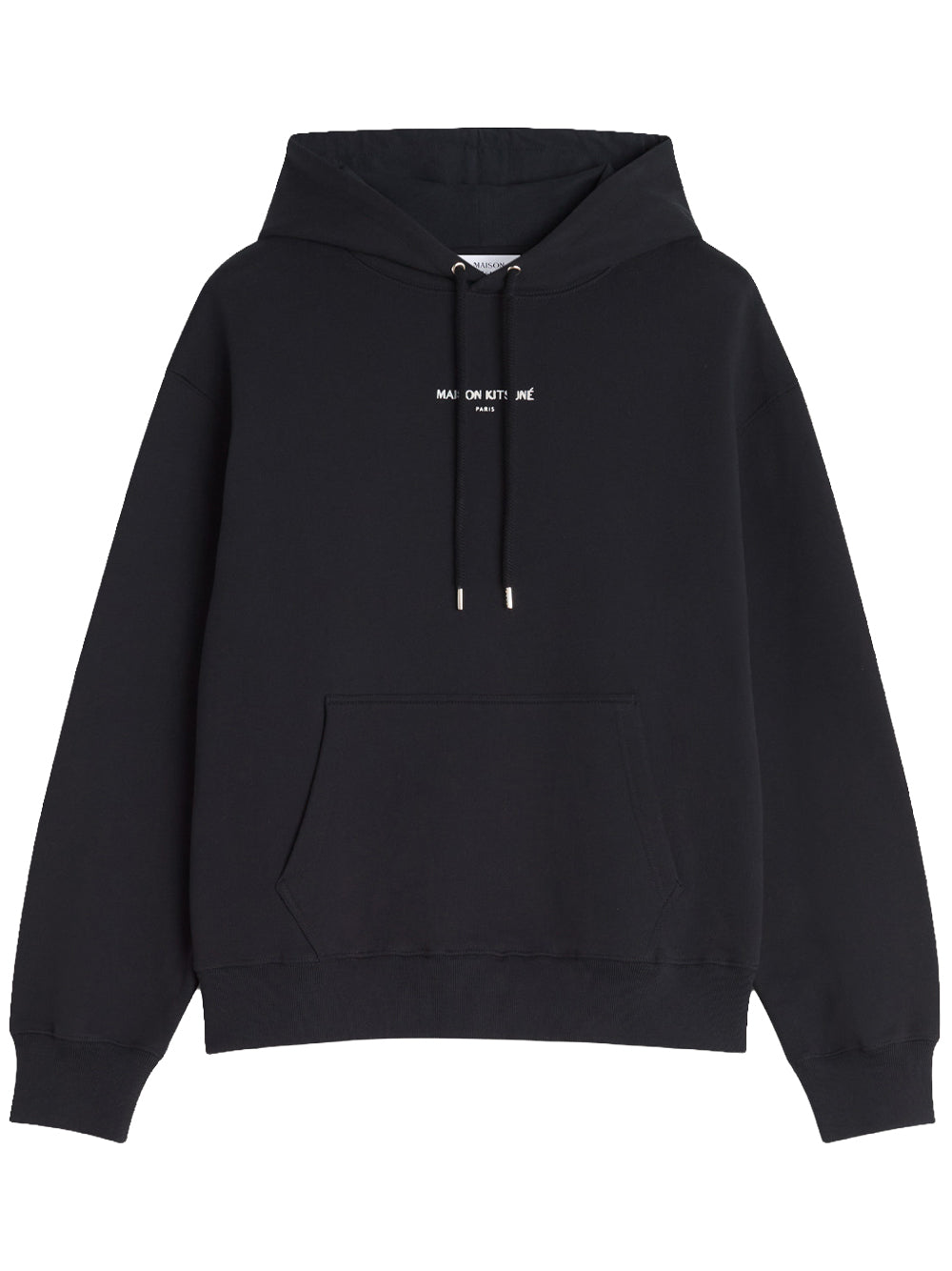 MAISON KITSUNÉ-COMFORT HOODIE-MRMJH06KM0341 P199 BLACK