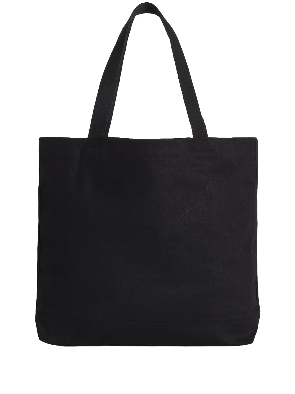 MAISON KITSUNÉ-DRESSED FOX TOTE-QU05108WW9042 P199 BLACK