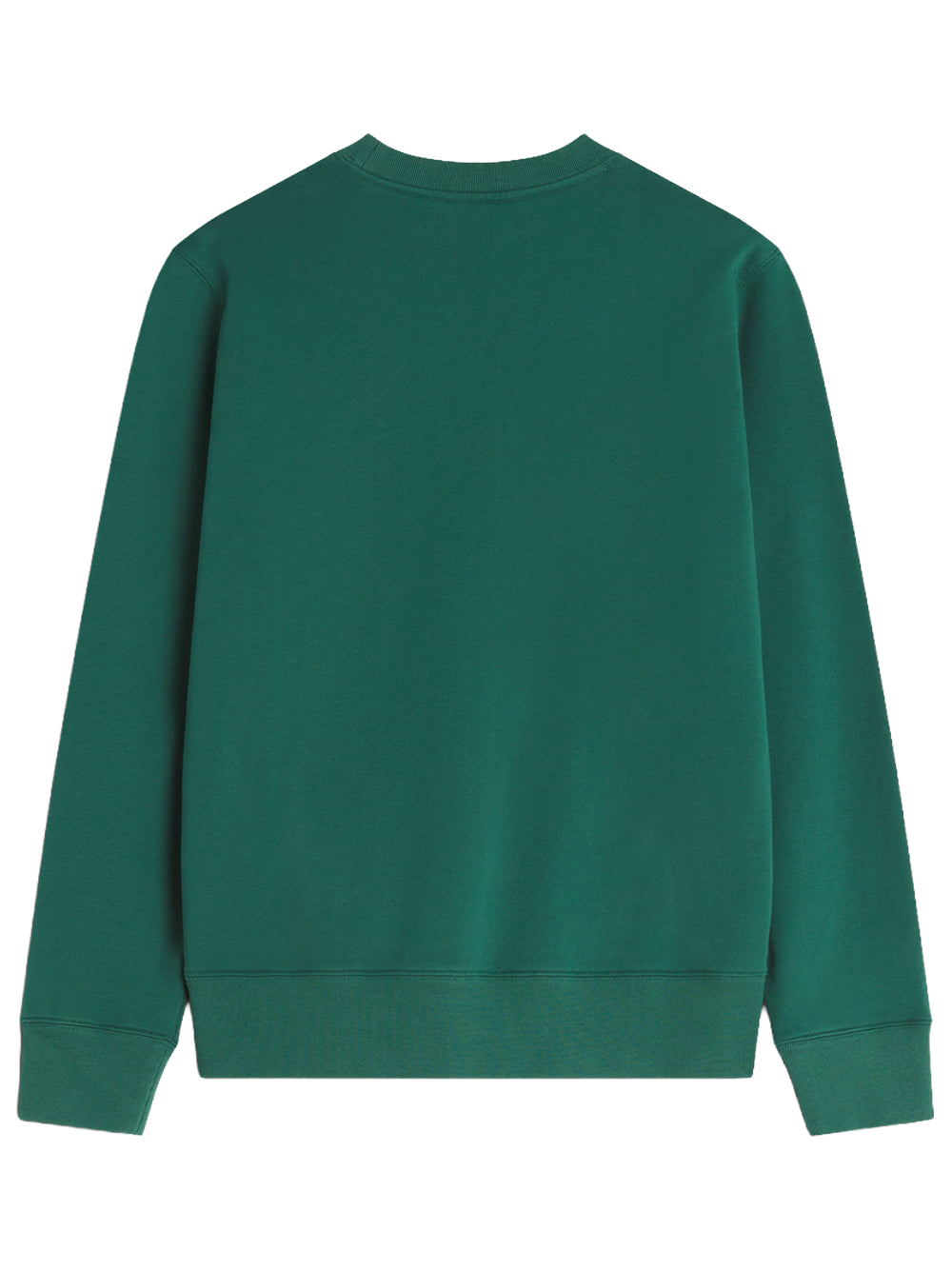 MAISON KITSUNÉ-FOX HEAD REGULAR SWEATSHIRT-PM00303KM0340 P399 BOTTLE GREEN