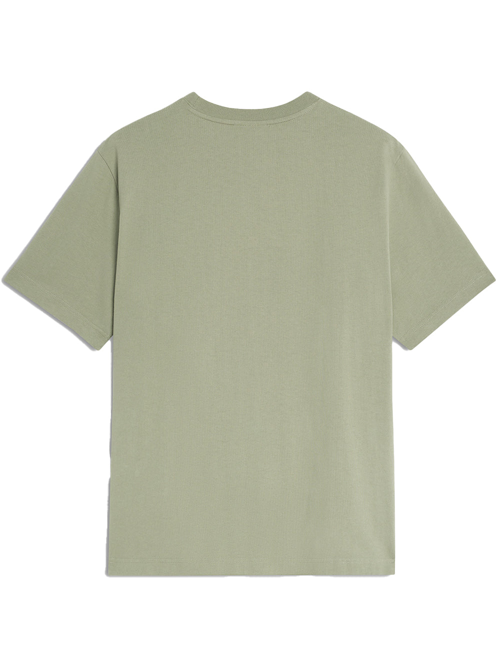 MAISON KITSUNÉ-MAISON KITSUNÉ HANDWRITING COMFORT TEE-MM00126KJ7025 P131 LAUREL GREEN