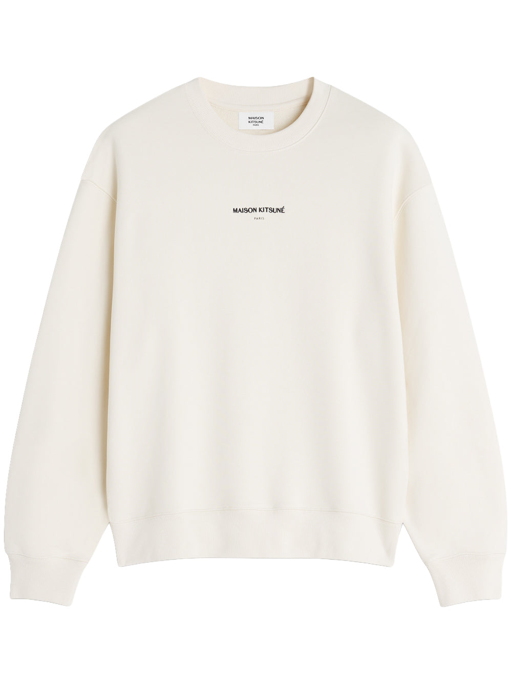 MAISON KITSUNÉ-PARIS COMFORT SWEATSHIRT-QM00300KM0341 0063 NOBLE BEIGE