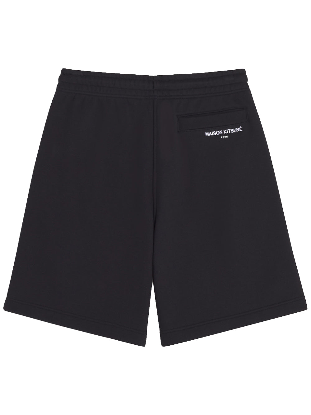 MAISON KITSUNÉ-PARIS OVERSIZE JOG SHORT-QM01450KM0341 P199 BLACK
