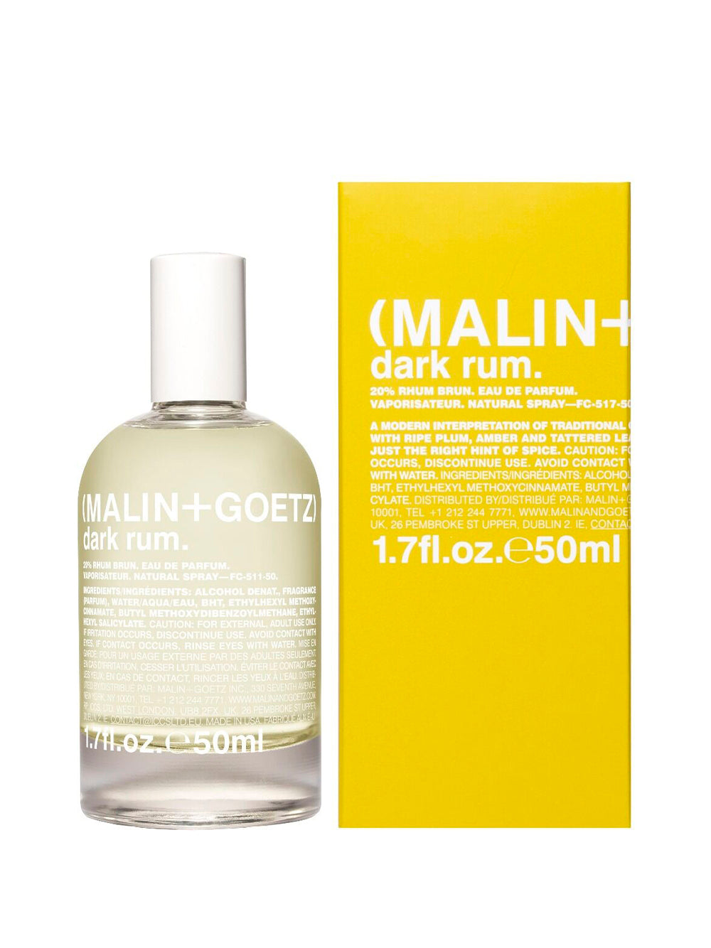 MALIN + GOETZ-DARK RUM - EAU DE PARFUME 50 ML-40295888 EDP 50ML