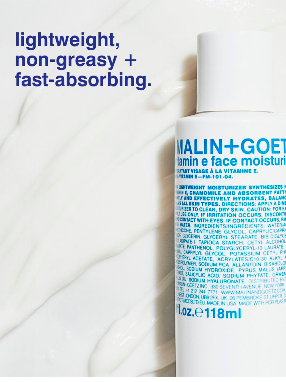 MALIN + GOETZ-VITAMIN E FACE MOISTURIZER - 118 ML-40295904 118 ML
