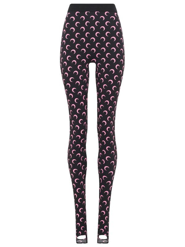 MOON PRINTED JERSEY LEGGINGS