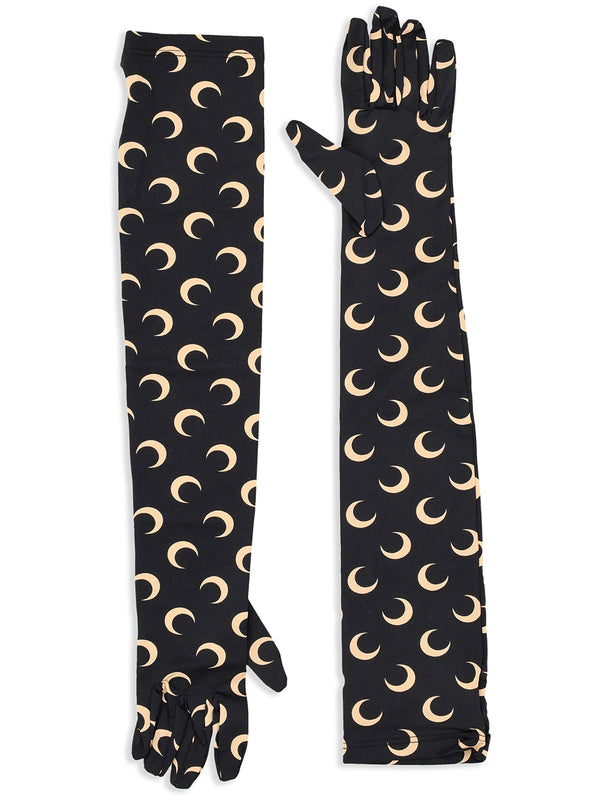 RECYCLED MOON JERSEY LONG GLOVES