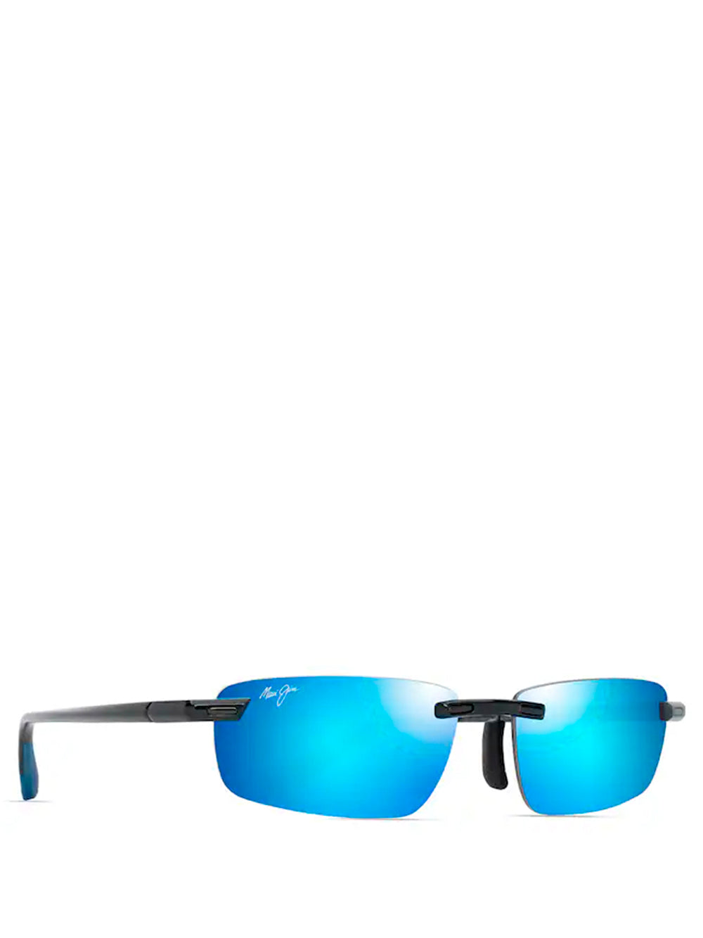 MAUI JIM-ILIKOU-B630.02 BLUE HAWAII SHINY BLACK W/BLUE