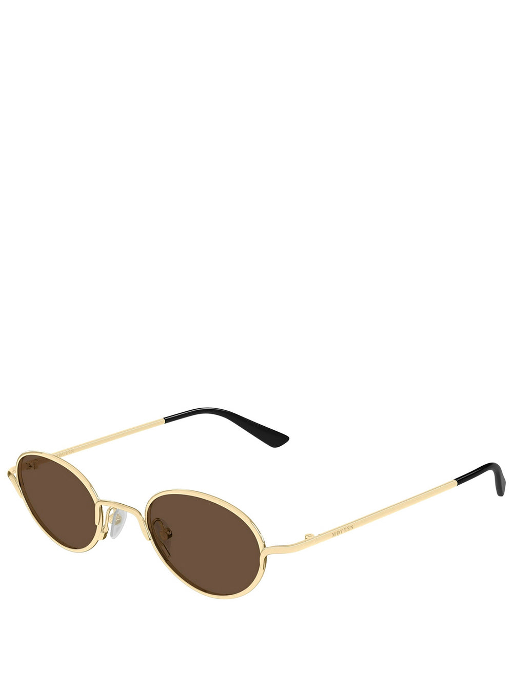 McQUEEN-AM0562S-AM0562S.002 002 GOLD/BROWN