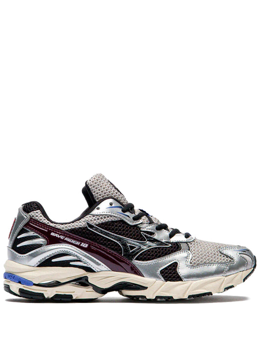 MIZUNO-S.L. WAVE RIDER 10-D1GA210417 17 HARBOR MIST/BLACK/FIG