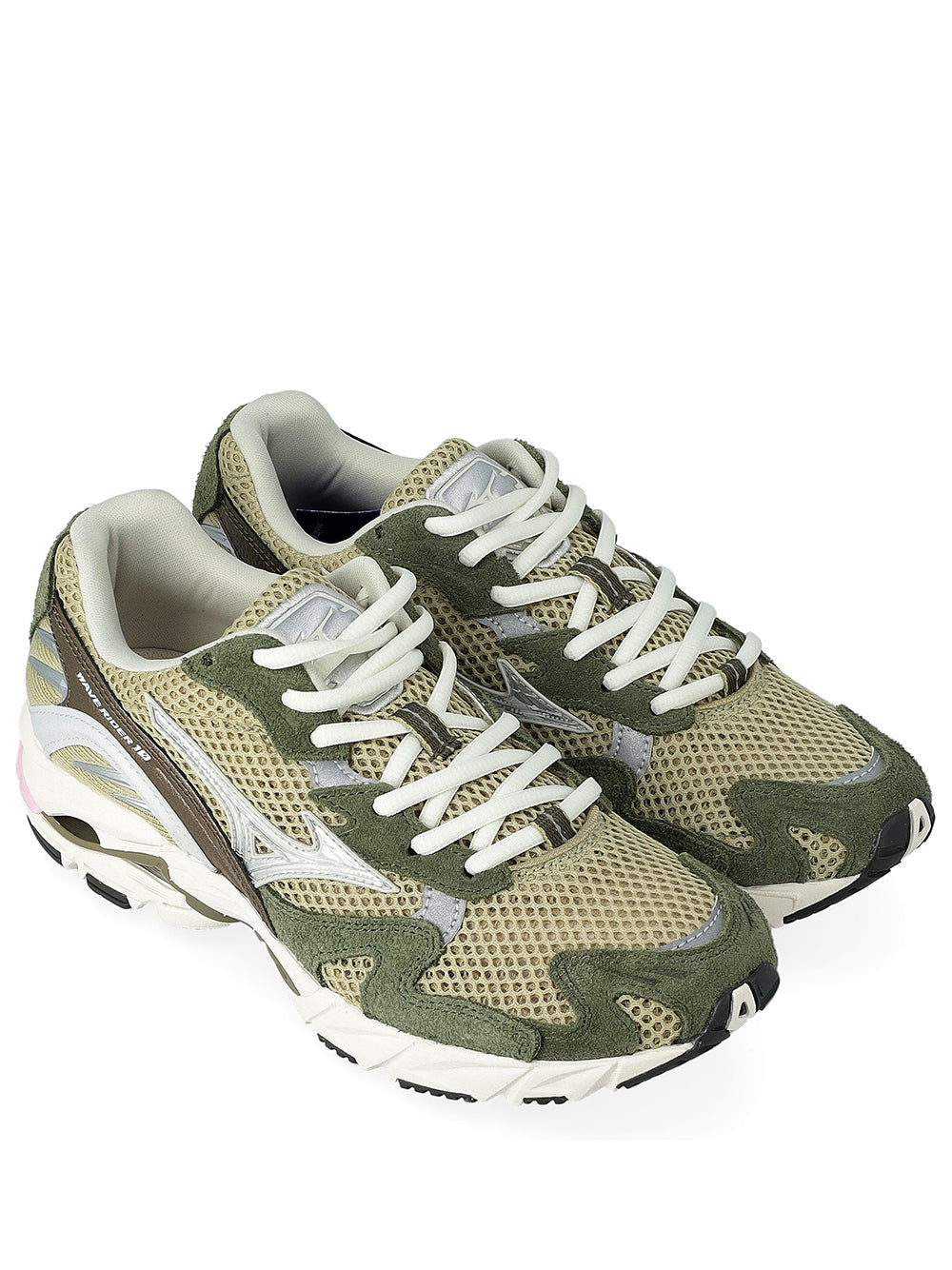 MIZUNO-WAVE RIDER 10-D1GA261103 03 ELM/DAWN BLUE/STONE GRAY