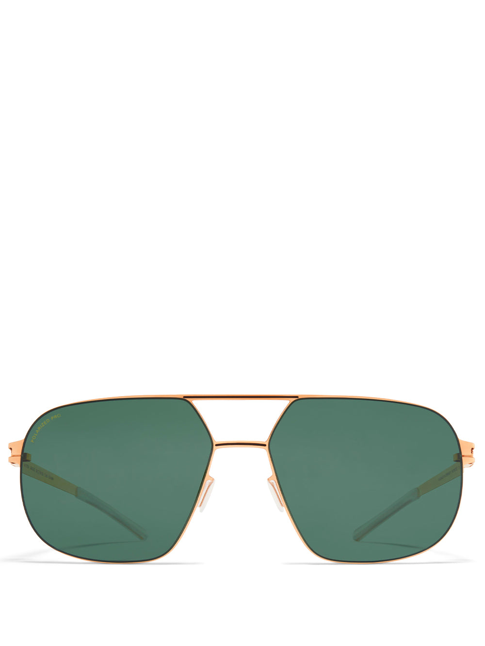 MYKITA-ANGUS-10081982 342 CHAMPAGNE GOLD/BLACK POLARIZED PRO