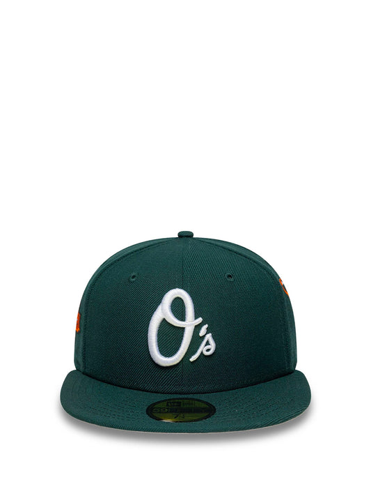 NEW ERA-59FIFTY SEASONAL BAL ORIOLES-60758922 GREEN