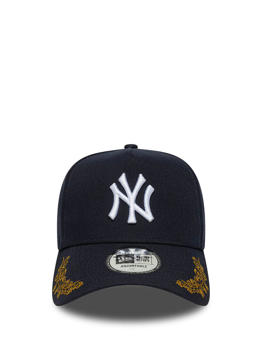 NEW ERA-9FORTY E-FRAME NY YANKEES-60759005 ICON BLUE NAVY