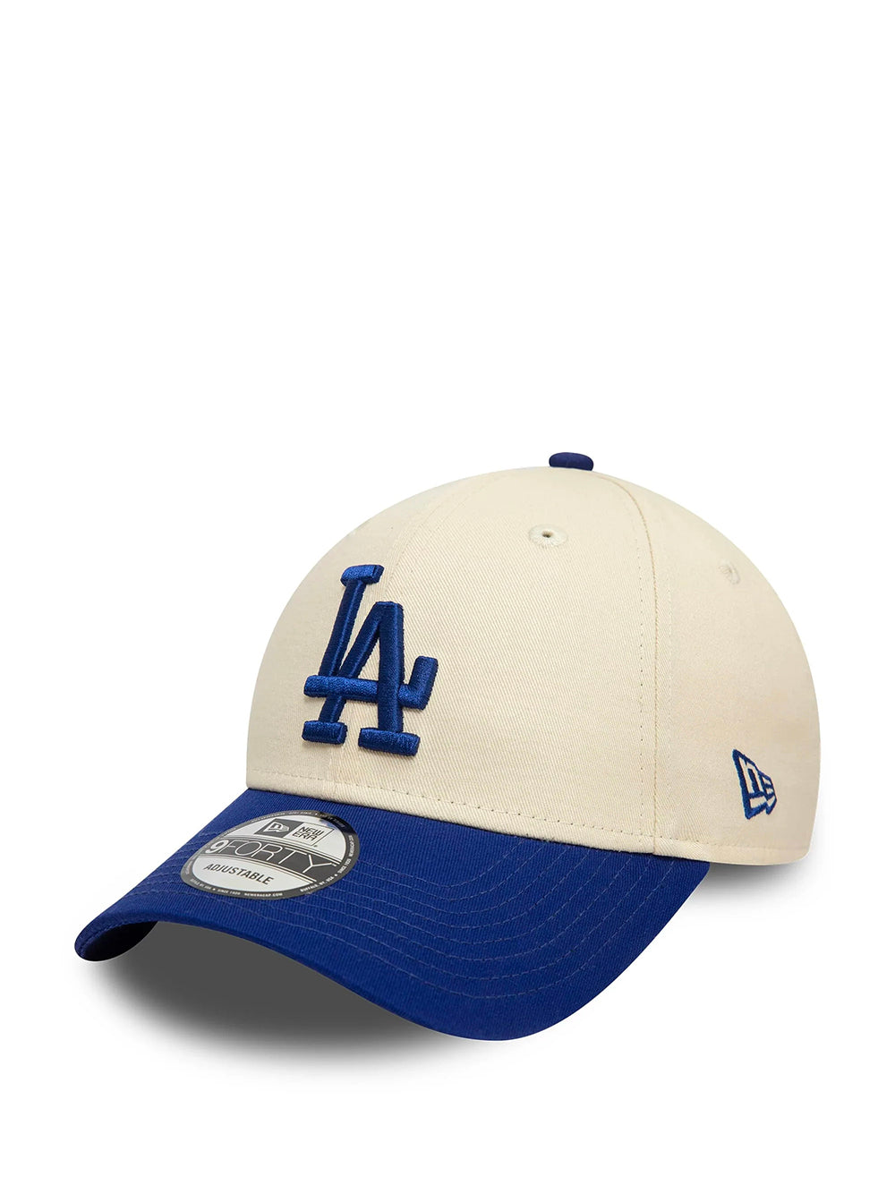 NEW ERA-COLOUR BLOCK 9FORTY - LOS ANGELES DODGERS-60595217 WHITE/BLUE