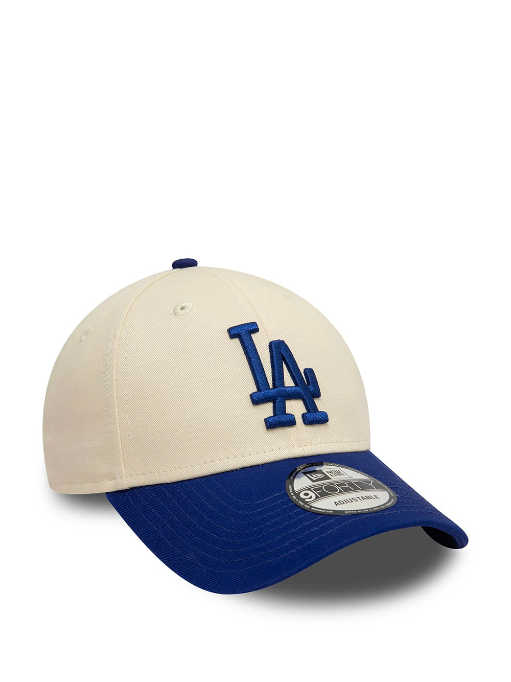 NEW ERA-COLOUR BLOCK 9FORTY - LOS ANGELES DODGERS-60595217 WHITE/BLUE