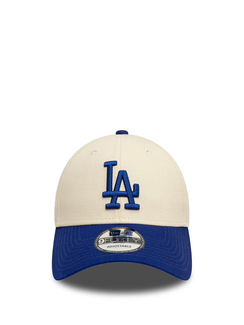NEW ERA-COLOUR BLOCK 9FORTY - LOS ANGELES DODGERS-60595217 WHITE/BLUE