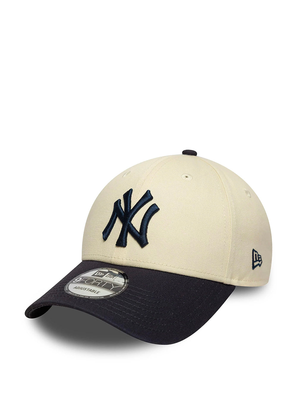 NEW ERA-COLOUR BLOCK 9FORTY - NY YANKEES-60595215 WHITE/BLACK