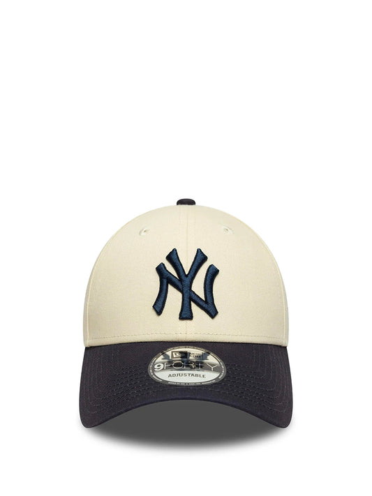 NEW ERA-COLOUR BLOCK 9FORTY - NY YANKEES-60595215 WHITE/BLACK