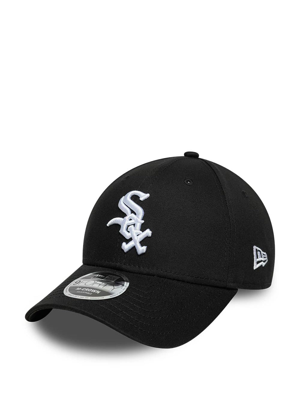 NEW ERA-MLB SIDE SCRIPT 9FORTY - CHICAGO WHITE SOX-60915787 BLACK
