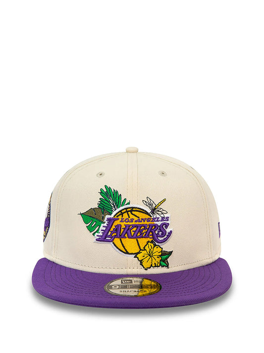 NEW ERA-NBA FLORAL 9FIFTY LOSLAK-60503484 PURPLE