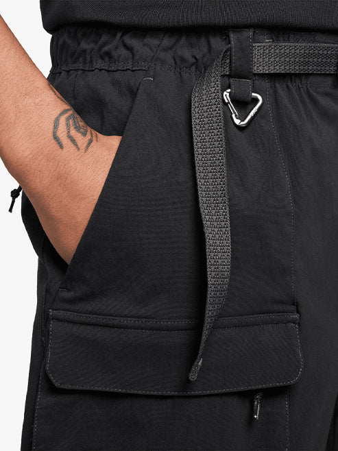 NIKE-ACG "SMITH SUMMIT" CARGO SHORTS-HV0593.010 010 BLACK/ANTHRACITE/SUMMIT WHITE