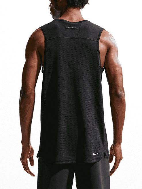 NIKE-ACG "SOLAR CHASE" DRIFIT TANK-IO9689.010 010 BLACK/BLACK/SUMMIT WHITE