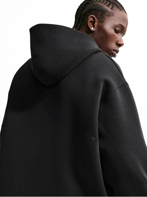 NIKE-NIKE TECH FLEECE FULL-ZIP HOODIE-IF1319.010 010 BLACK/BLACK