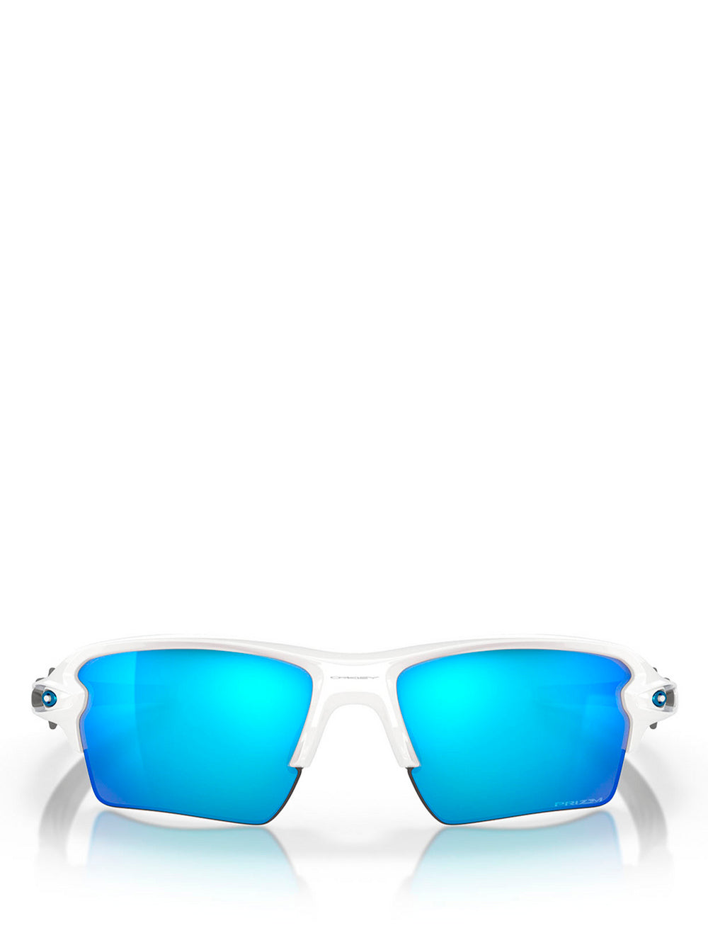 OAKLEY-FLAK 2.0-OO9188 918894 POLISHED WHITE/PRIZM SAPPHIRE