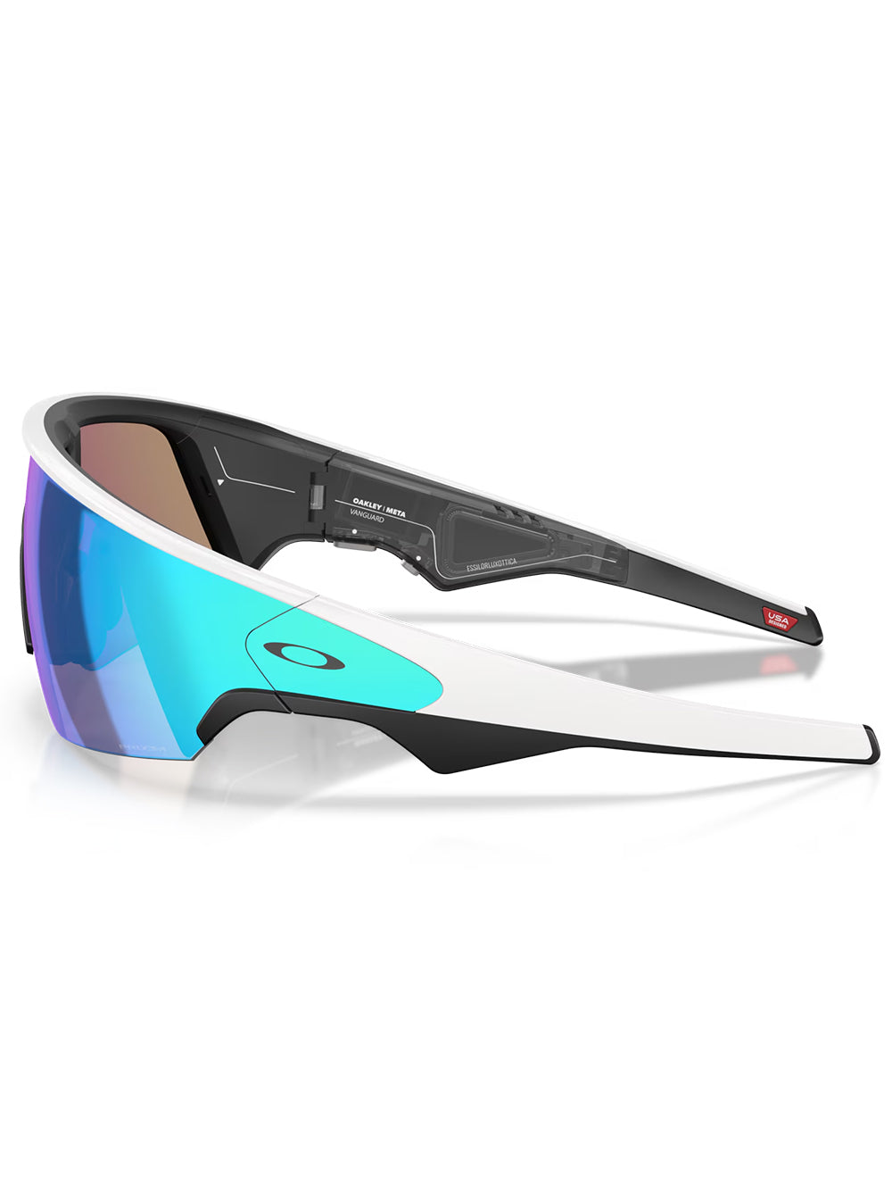 OAKLEY-VANGUARD OAKLEY META-0OW8001 800106 WHITE/PRIZM SAPPHIRE
