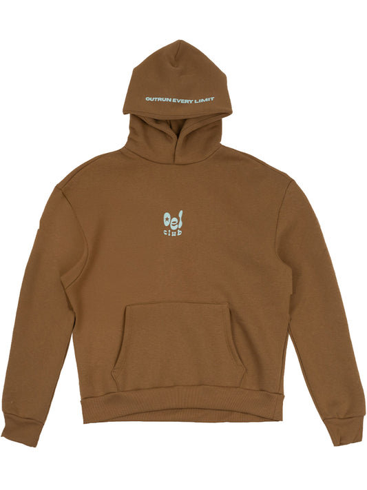 OEL CLUB-OEL CLUB HOODIE TIFFANY-THBR BROWN TIFFANY