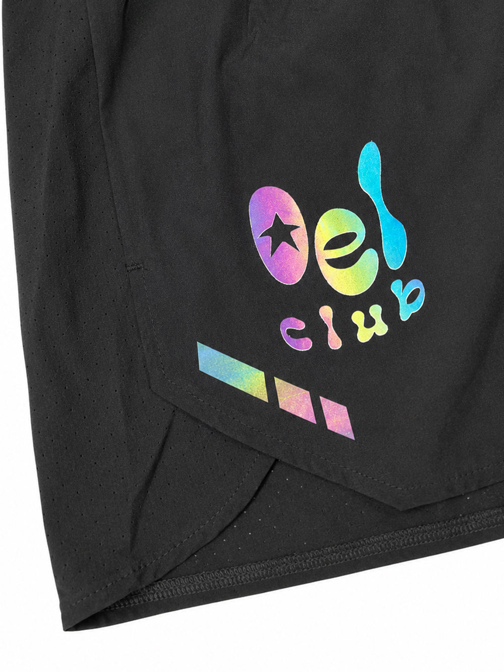 OEL CLUB-OEL CLUB RUNNING SHORT-RSB BLACK
