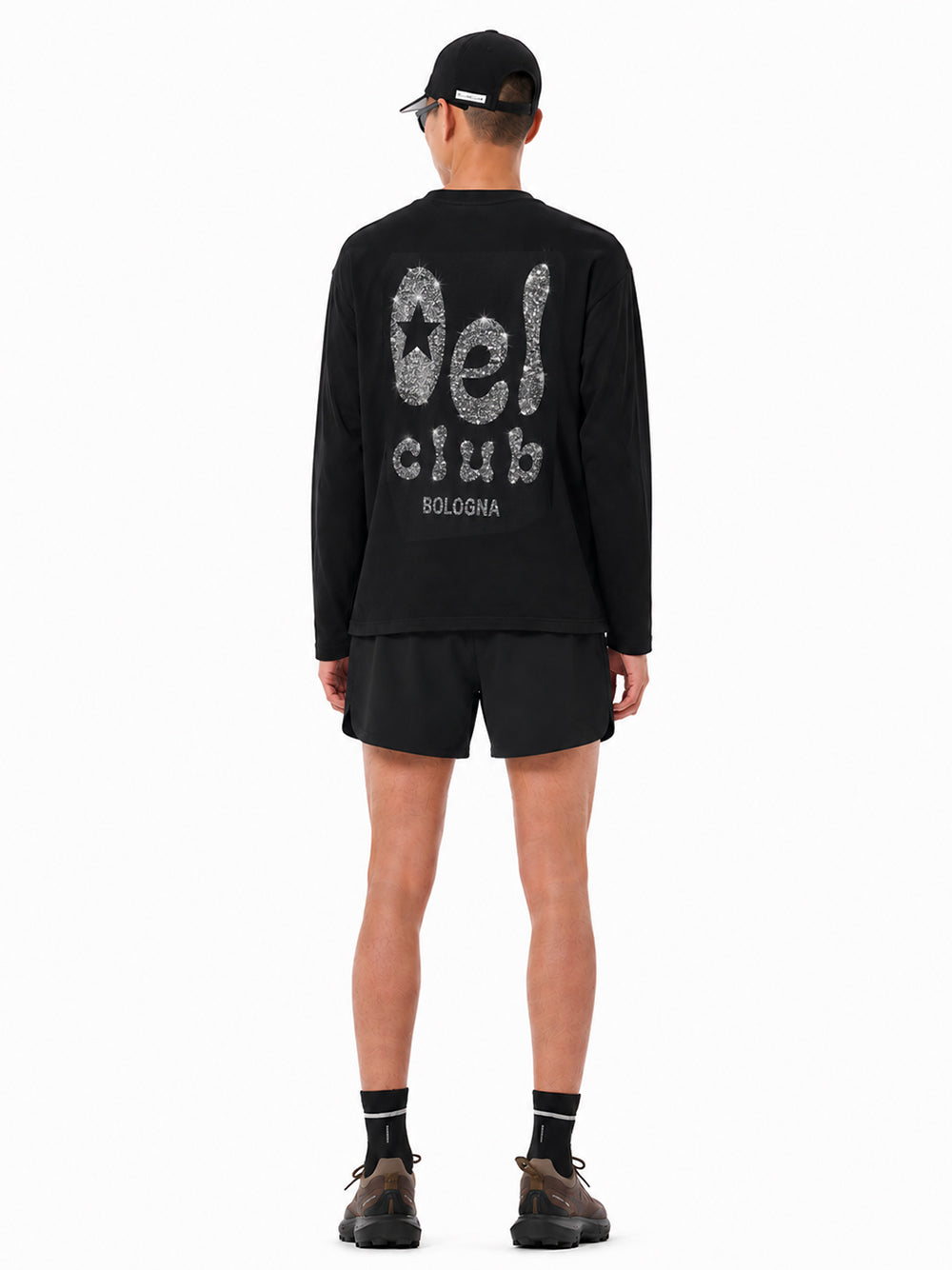 OEL CLUB-OEL CLUB RUNNING SHORT-RSB BLACK