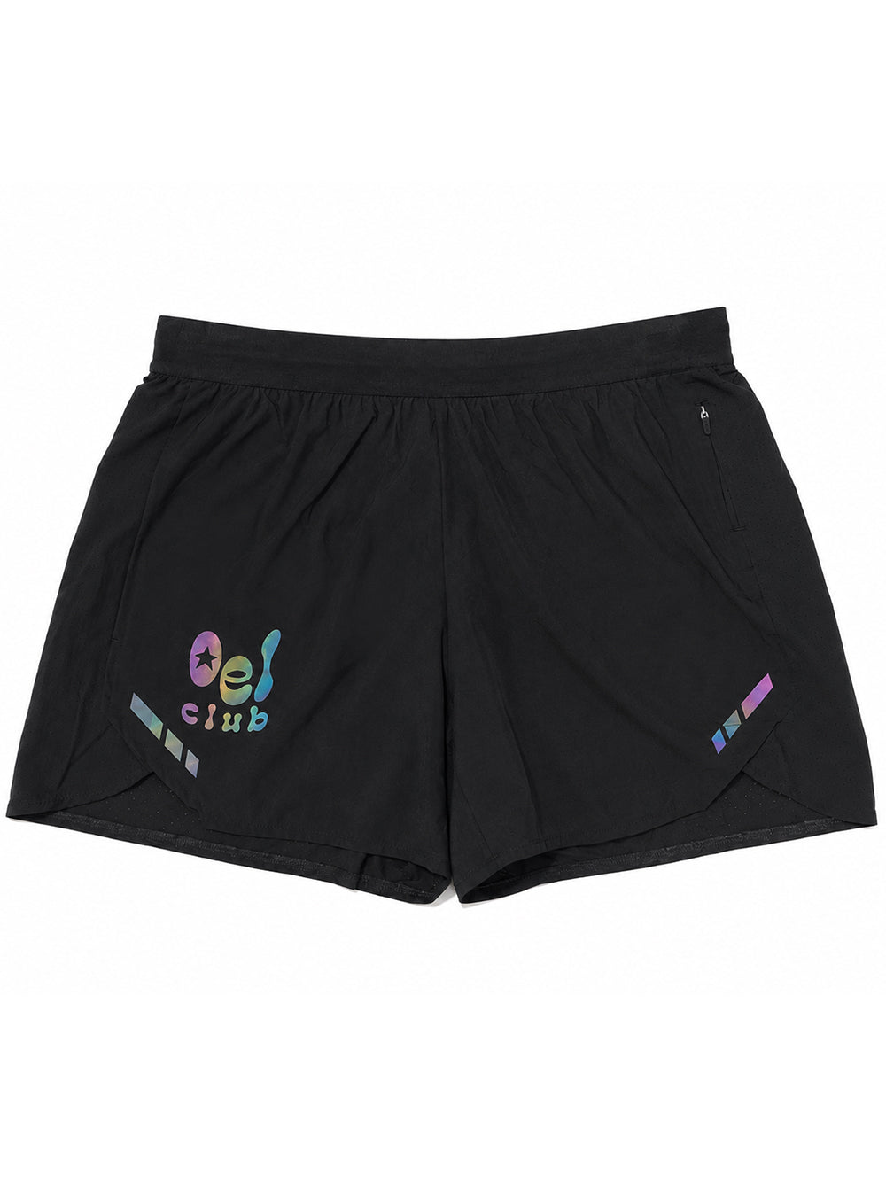 OEL CLUB-OEL CLUB RUNNING SHORT-RSB BLACK