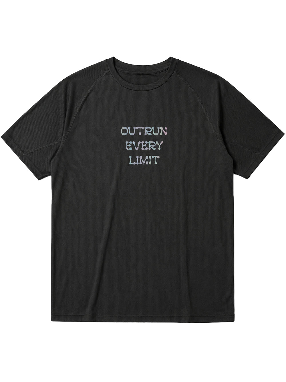 OEL CLUB-TECH TEE REFLECTIVE-RNTR BLACK