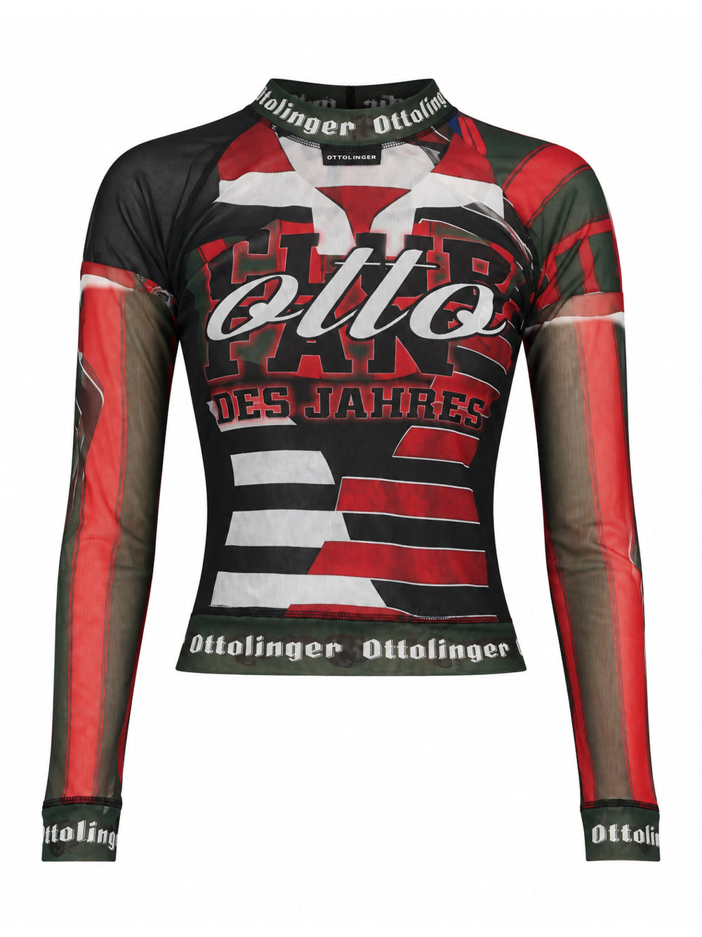 OTTOLINGER-MESH LONGSLEEVE-101.110701.01 SPORTY POLO