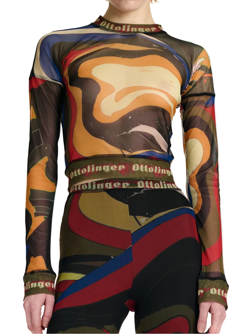 OTTOLINGER-MESH LONGSLEEVE-101.110701.02 PSYCHEDELIC