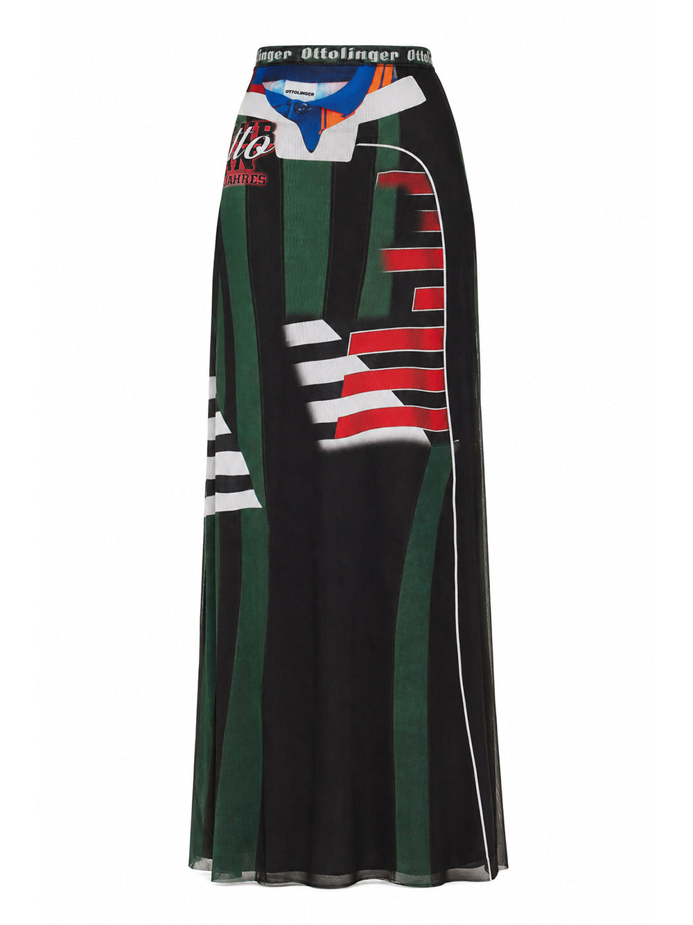 OTTOLINGER-MESH MAXI SKIRT-101.303901.01 SPORTY POLO