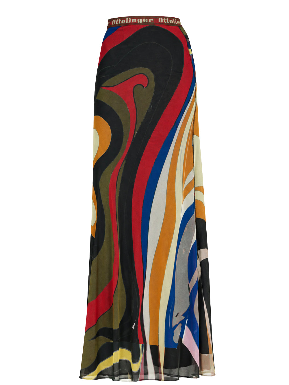 OTTOLINGER-MESH MAXI SKIRT-101.303901.02 PSYCHEDELIC