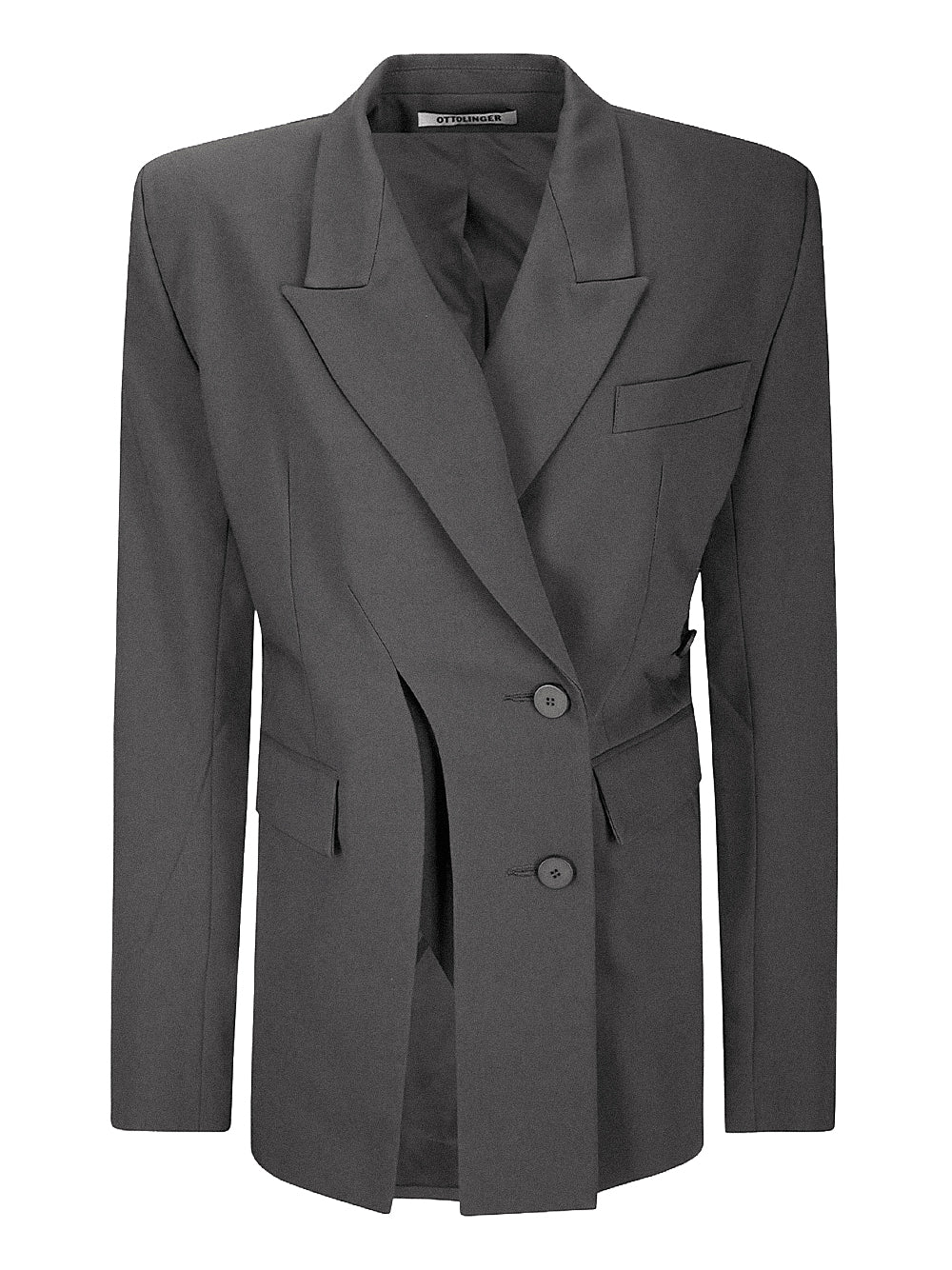 OTTOLINGER-SIGNATURE SPLIT BLAZER-123.601023.04 ANTHRACITE