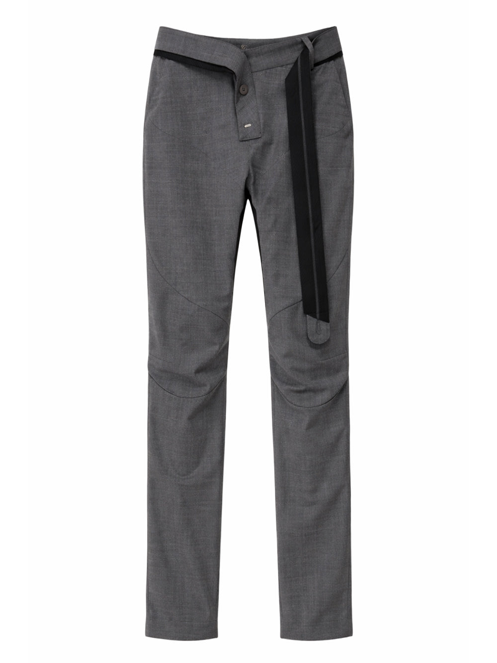 OTTOLINGER-SLIM MULTILINE SUIT PANTS-12320372302 GREY
