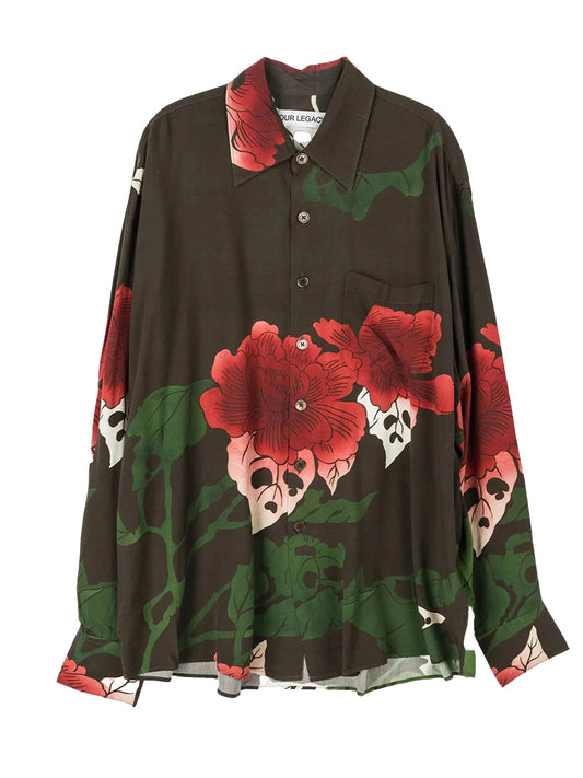 OUR LEGACY-ABOVE SHIRT-M4252AH HELL OF WEEN PRINT