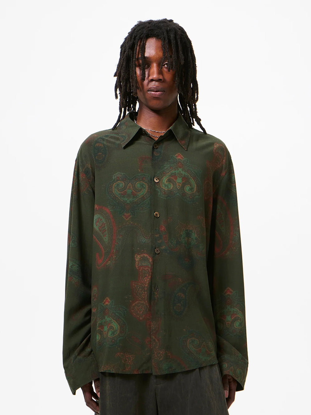 OUR LEGACY-BEYOND SHIRT-M2262BFP FORGOTTEN PAISLEY PRINT